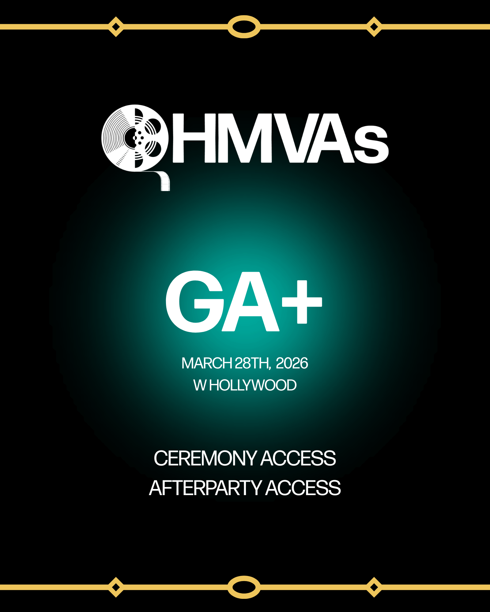 2026 Hollywood Music Video Awards – Official Event Ticket