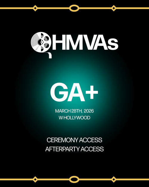 2026 Hollywood Music Video Awards – Official Event Ticket