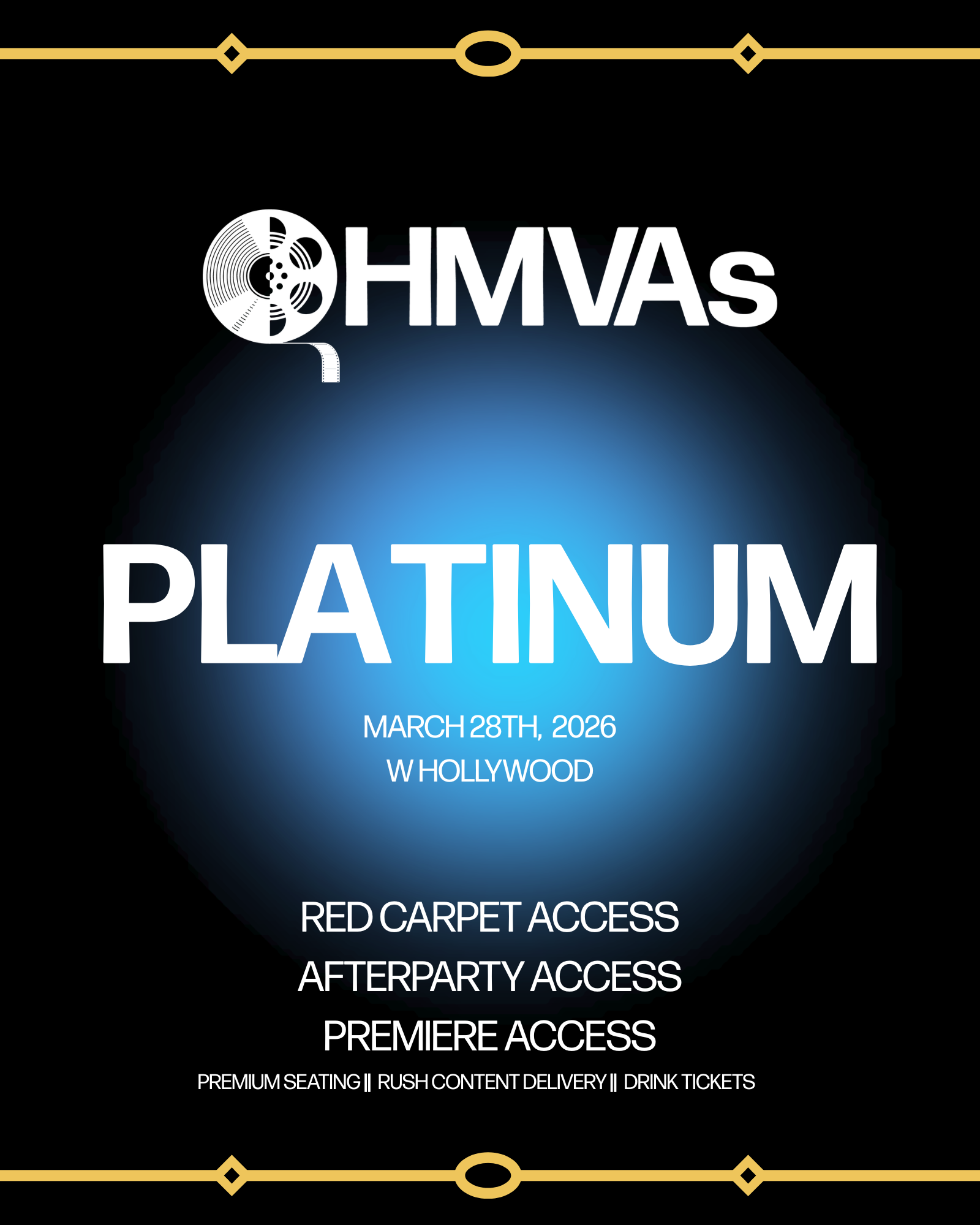 2026 Hollywood Music Video Awards – Official Event Ticket